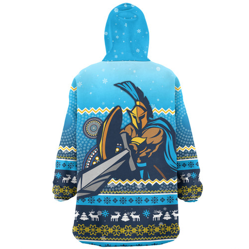 Gold Coast Titans Christmas Custom Snug Hoodie - Ugly Xmas And Aboriginal Patterns For Die Hard Fan Snug Hoodie Gold Coast Titans Christmas Custom Snug Hoodie - Ugly Xmas And Aboriginal Patterns For Die Hard Fan Snug Hoodie