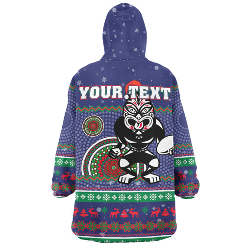 New Zealand Warriors Christmas Custom Snug Hoodie - Ugly Xmas And Aboriginal Patterns For Die Hard Fan Snug Hoodie New Zealand Warriors Christmas Custom Snug Hoodie - Ugly Xmas And Aboriginal Patterns For Die Hard Fan Snug Hoodie