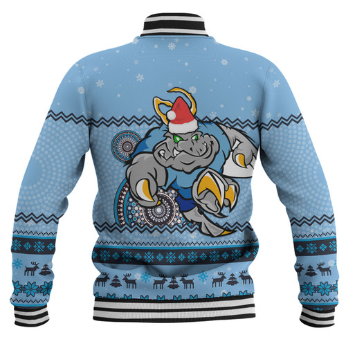 New South Wales Cockroaches Christmas Custom Baseball Jacket - Ugly Xmas And Aboriginal Patterns For Die Hard Fan Baseball Jacket New South Wales Cockroaches Christmas Custom Baseball Jacket - Ugly Xmas And Aboriginal Patterns For Die Hard Fan Baseball Jacket