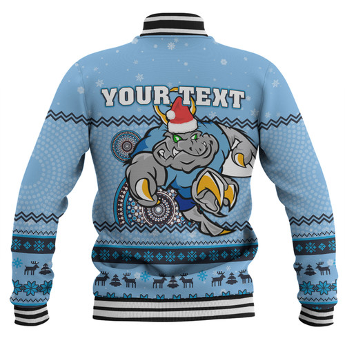 New South Wales Cockroaches Christmas Custom Baseball Jacket - Ugly Xmas And Aboriginal Patterns For Die Hard Fan Baseball Jacket New South Wales Cockroaches Christmas Custom Baseball Jacket - Ugly Xmas And Aboriginal Patterns For Die Hard Fan Baseball Jacket