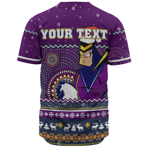 Melbourne Storm Christmas Custom Baseball Shirt - Ugly Xmas And Aboriginal Patterns For Die Hard Fan Baseball Shirt Melbourne Storm Christmas Custom Baseball Shirt - Ugly Xmas And Aboriginal Patterns For Die Hard Fan Baseball Shirt