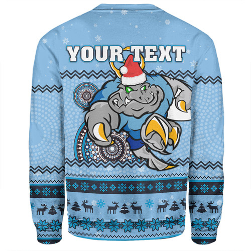 New South Wales Cockroaches Christmas Custom Sweatshirt - Ugly Xmas And Aboriginal Patterns For Die Hard Fan Sweatshirt New South Wales Cockroaches Christmas Custom Sweatshirt - Ugly Xmas And Aboriginal Patterns For Die Hard Fan Sweatshirt