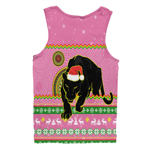 Penrith Panthers Christmas Custom Men Singlet - Ugly Xmas And Aboriginal Patterns For Die Hard Fan Men Singlet Penrith Panthers Christmas Custom Men Singlet - Ugly Xmas And Aboriginal Patterns For Die Hard Fan Men Singlet