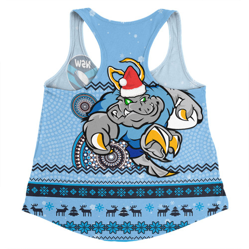New South Wales Cockroaches Christmas Custom Women Racerback Singlet - Ugly Xmas And Aboriginal Patterns For Die Hard Fan Women Racerback Singlet New South Wales Cockroaches Christmas Custom Women Racerback Singlet - Ugly Xmas And Aboriginal Patterns For Die Hard Fan Women Racerback Singlet