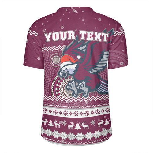 Manly Warringah Sea Eagles Christmas Custom Rugby Jersey - Ugly Xmas And Aboriginal Patterns For Die Hard Fan Rugby Jersey Manly Warringah Sea Eagles Christmas Custom Rugby Jersey - Ugly Xmas And Aboriginal Patterns For Die Hard Fan Rugby Jersey