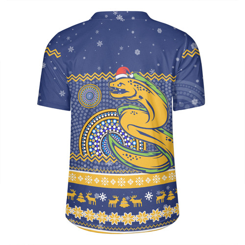 Parramatta Eels Christmas Custom Rugby Jersey - Ugly Xmas And Aboriginal Patterns For Die Hard Fan Rugby Jersey Parramatta Eels Christmas Custom Rugby Jersey - Ugly Xmas And Aboriginal Patterns For Die Hard Fan Rugby Jersey
