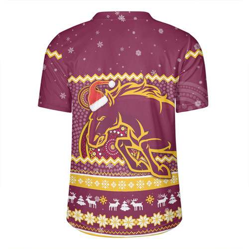 Brisbane Broncos Christmas Custom Rugby Jersey - Ugly Xmas And Aboriginal Patterns For Die Hard Fan Rugby Jersey Brisbane Broncos Christmas Custom Rugby Jersey - Ugly Xmas And Aboriginal Patterns For Die Hard Fan Rugby Jersey