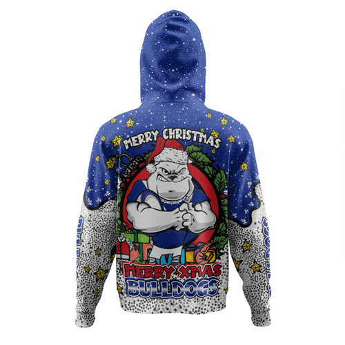 Canterbury-Bankstown Bulldogs Christmas Custom Hoodie - Merry Christmas Our Beloved Team With Aboriginal Dot Art Pattern Hoodie Canterbury-Bankstown Bulldogs Christmas Custom Hoodie - Merry Christmas Our Beloved Team With Aboriginal Dot Art Pattern Hoodie