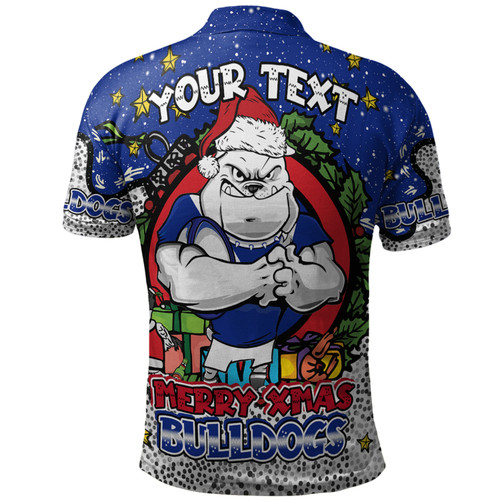 Canterbury-Bankstown Bulldogs Christmas Custom Polo Shirt - Merry Christmas Our Beloved Team With Aboriginal Dot Art Pattern Polo Shirt Canterbury-Bankstown Bulldogs Christmas Custom Polo Shirt - Merry Christmas Our Beloved Team With Aboriginal Dot Art Pattern Polo Shirt