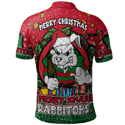 South Sydney Rabbitohs Custom Polo Shirt - Merry Christmas Our Beloved Team With Aboriginal Dot Art Pattern Polo Shirt South Sydney Rabbitohs Custom Polo Shirt - Merry Christmas Our Beloved Team With Aboriginal Dot Art Pattern Polo Shirt