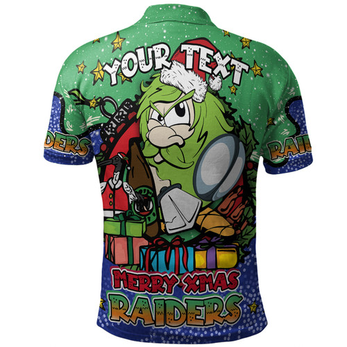 Canberra Raiders Christmas Custom Polo Shirt - Merry Christmas Our Beloved Team With Aboriginal Dot Art Pattern Polo Shirt Canberra Raiders Christmas Custom Polo Shirt - Merry Christmas Our Beloved Team With Aboriginal Dot Art Pattern Polo Shirt