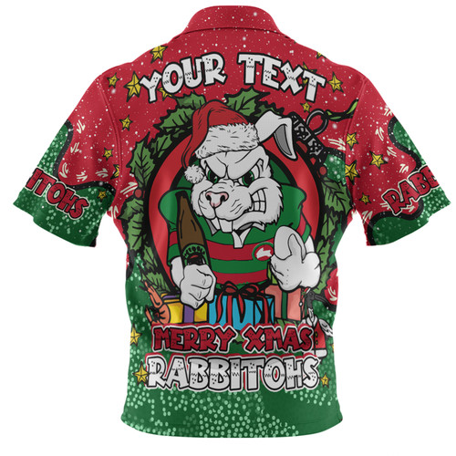 South Sydney Rabbitohs Custom Hawaiian Shirt - Merry Christmas Our Beloved Team With Aboriginal Dot Art Pattern Hawaiian Shirt South Sydney Rabbitohs Custom Hawaiian Shirt - Merry Christmas Our Beloved Team With Aboriginal Dot Art Pattern Hawaiian Shirt