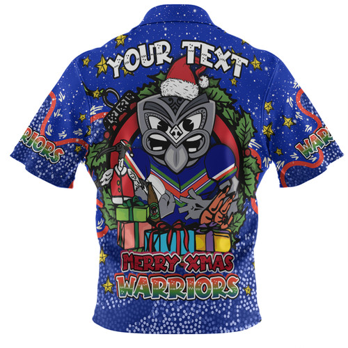 New Zealand Warriors Christmas Custom Hawaiian Shirt - Merry Christmas Our Beloved Team With Aboriginal Dot Art Pattern Hawaiian Shirt New Zealand Warriors Christmas Custom Hawaiian Shirt - Merry Christmas Our Beloved Team With Aboriginal Dot Art Pattern Hawaiian Shirt