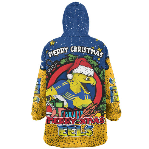 Parramatta Eels Christmas Custom Snug Hoodie - Merry Christmas Our Beloved Team With Aboriginal Dot Art Pattern Snug Hoodie Parramatta Eels Christmas Custom Snug Hoodie - Merry Christmas Our Beloved Team With Aboriginal Dot Art Pattern Snug Hoodie