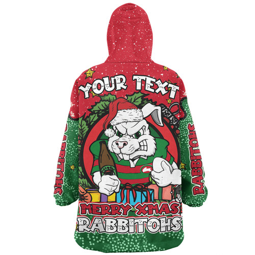 South Sydney Rabbitohs Custom Snug Hoodie - Merry Christmas Our Beloved Team With Aboriginal Dot Art Pattern Snug Hoodie South Sydney Rabbitohs Custom Snug Hoodie - Merry Christmas Our Beloved Team With Aboriginal Dot Art Pattern Snug Hoodie