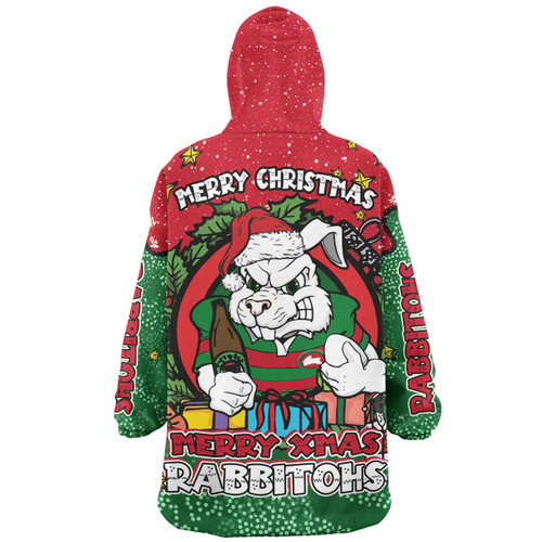 South Sydney Rabbitohs Custom Snug Hoodie - Merry Christmas Our Beloved Team With Aboriginal Dot Art Pattern Snug Hoodie South Sydney Rabbitohs Custom Snug Hoodie - Merry Christmas Our Beloved Team With Aboriginal Dot Art Pattern Snug Hoodie