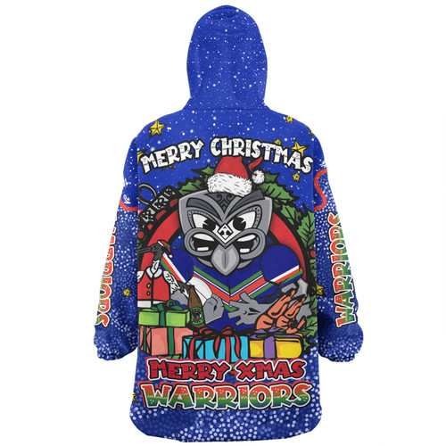 New Zealand Warriors Christmas Custom Snug Hoodie - Merry Christmas Our Beloved Team With Aboriginal Dot Art Pattern Snug Hoodie New Zealand Warriors Christmas Custom Snug Hoodie - Merry Christmas Our Beloved Team With Aboriginal Dot Art Pattern Snug Hoodie