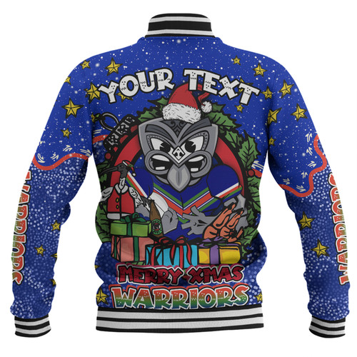 New Zealand Warriors Christmas Custom Baseball Jacket - Merry Christmas Our Beloved Team With Aboriginal Dot Art Pattern Baseball Jacket New Zealand Warriors Christmas Custom Baseball Jacket - Merry Christmas Our Beloved Team With Aboriginal Dot Art Pattern Baseball Jacket