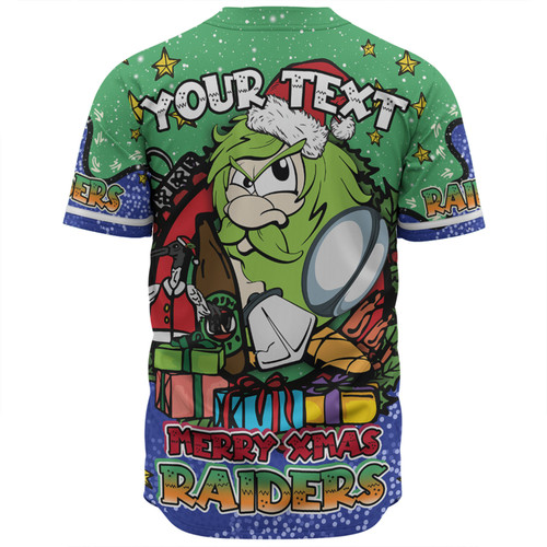 Canberra Raiders Christmas Custom Baseball Shirt - Merry Christmas Our Beloved Team With Aboriginal Dot Art Pattern Baseball Shirt Canberra Raiders Christmas Custom Baseball Shirt - Merry Christmas Our Beloved Team With Aboriginal Dot Art Pattern Baseball Shirt