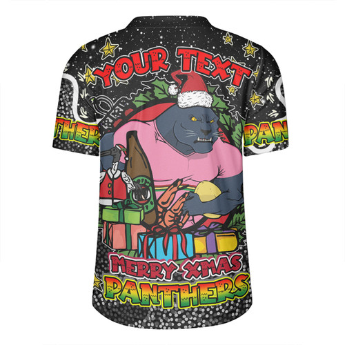 Penrith Panthers Christmas Custom Rugby Jersey - Merry Christmas Our Beloved Team With Aboriginal Dot Art Pattern Rugby Jersey Penrith Panthers Christmas Custom Rugby Jersey - Merry Christmas Our Beloved Team With Aboriginal Dot Art Pattern Rugby Jersey