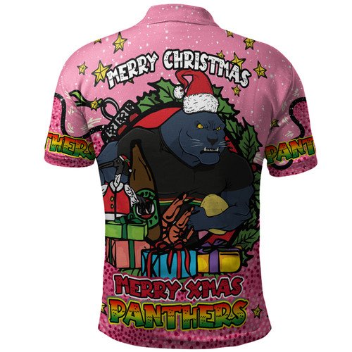 Penrith Panthers Christmas Custom Polo Shirt - Merry Christmas Our Beloved Team With Aboriginal Dot Art Pattern V2 Polo Shirt Penrith Panthers Christmas Custom Polo Shirt - Merry Christmas Our Beloved Team With Aboriginal Dot Art Pattern V2 Polo Shirt