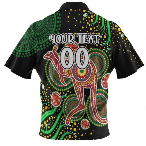 Australia Kangaroo Aboriginal Custom Hawaiian Shirt - Aboriginal Plant With Kangaroo Colorful Art Hawaiian Shirt Australia Kangaroo Aboriginal Custom Hawaiian Shirt - Aboriginal Plant With Kangaroo Colorful Art Hawaiian Shirt