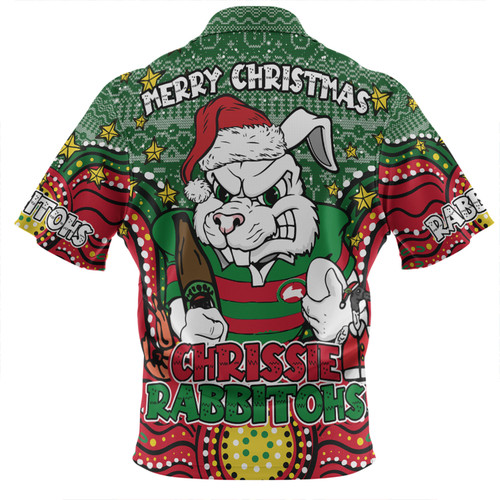 South Sydney Rabbitohs Custom Polo Shirt - Christmas Knit Patterns Vintage Jersey Ugly Polo Shirt South Sydney Rabbitohs Custom Polo Shirt - Christmas Knit Patterns Vintage Jersey Ugly Polo Shirt