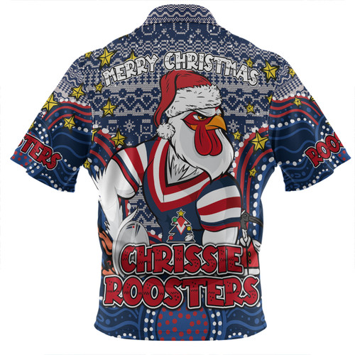 Sydney Roosters Christmas Custom Polo Shirt - Christmas Knit Patterns Vintage Jersey Ugly Polo Shirt Sydney Roosters Christmas Custom Polo Shirt - Christmas Knit Patterns Vintage Jersey Ugly Polo Shirt