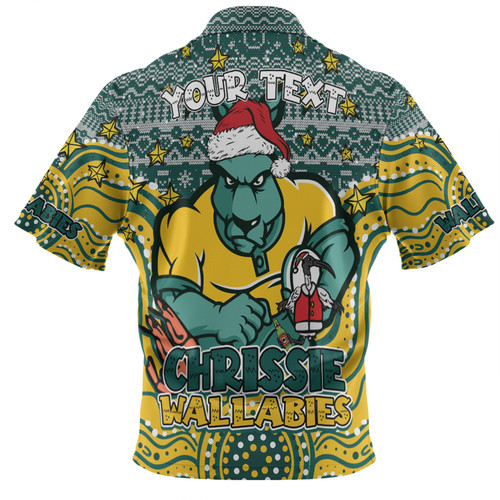 Australia Wallabies Christmas Custom Polo Shirt - Christmas Knit Patterns Vintage Jersey Ugly Polo Shirt Australia Wallabies Christmas Custom Polo Shirt - Christmas Knit Patterns Vintage Jersey Ugly Polo Shirt
