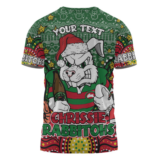 South Sydney Rabbitohs Custom T-shirt - Christmas Knit Patterns Vintage Jersey Ugly T-shirt South Sydney Rabbitohs Custom T-shirt - Christmas Knit Patterns Vintage Jersey Ugly T-shirt