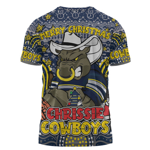 North Queensland Cowboys Christmas Custom T-shirt - Christmas Knit Patterns Vintage Jersey Ugly T-shirt North Queensland Cowboys Christmas Custom T-shirt - Christmas Knit Patterns Vintage Jersey Ugly T-shirt