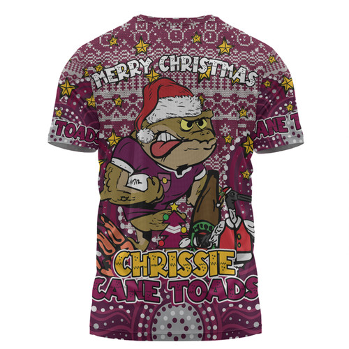 Queensland Cane Toads Christmas Custom T-shirt - Christmas Knit Patterns Vintage Jersey Ugly T-shirt Queensland Cane Toads Christmas Custom T-shirt - Christmas Knit Patterns Vintage Jersey Ugly T-shirt