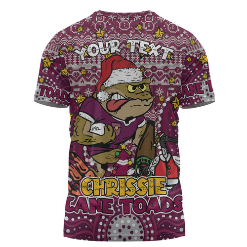 Queensland Cane Toads Christmas Custom T-shirt - Christmas Knit Patterns Vintage Jersey Ugly T-shirt Queensland Cane Toads Christmas Custom T-shirt - Christmas Knit Patterns Vintage Jersey Ugly T-shirt