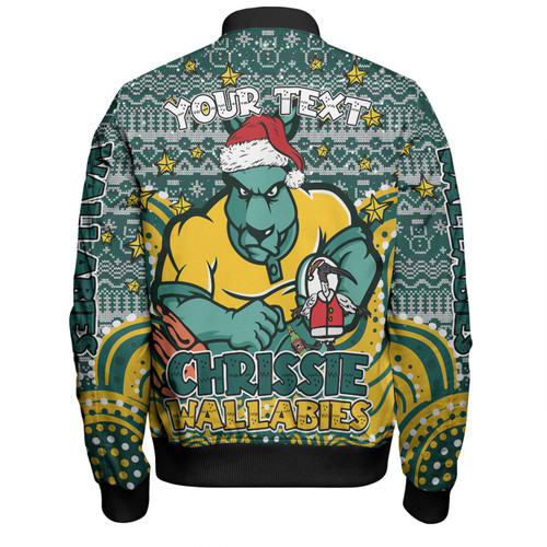 Australia Wallabies Christmas Custom Bomber Jacket - Christmas Knit Patterns Vintage Jersey Ugly Bomber Jacket Australia Wallabies Christmas Custom Bomber Jacket - Christmas Knit Patterns Vintage Jersey Ugly Bomber Jacket