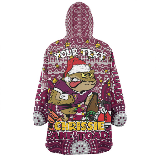 Queensland Cane Toads Christmas Custom Snug Hoodie - Christmas Knit Patterns Vintage Jersey Ugly Snug Hoodie Queensland Cane Toads Christmas Custom Snug Hoodie - Christmas Knit Patterns Vintage Jersey Ugly Snug Hoodie