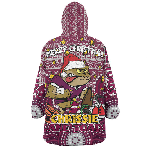Queensland Cane Toads Christmas Custom Snug Hoodie - Christmas Knit Patterns Vintage Jersey Ugly Snug Hoodie Queensland Cane Toads Christmas Custom Snug Hoodie - Christmas Knit Patterns Vintage Jersey Ugly Snug Hoodie