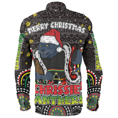 Penrith Panthers Christmas Custom Long Sleeve Shirt - Christmas Knit Patterns Vintage Jersey Ugly Long Sleeve Shirt Penrith Panthers Christmas Custom Long Sleeve Shirt - Christmas Knit Patterns Vintage Jersey Ugly Long Sleeve Shirt