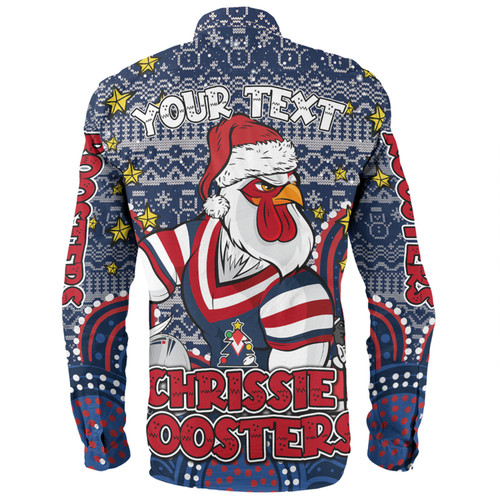 Sydney Roosters Christmas Custom Long Sleeve Shirt - Christmas Knit Patterns Vintage Jersey Ugly Long Sleeve Shirt Sydney Roosters Christmas Custom Long Sleeve Shirt - Christmas Knit Patterns Vintage Jersey Ugly Long Sleeve Shirt