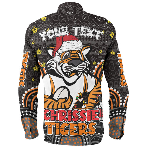 Wests Tigers Christmas Custom Long Sleeve Shirt - Christmas Knit Patterns Vintage Jersey Ugly Long Sleeve Shirt Wests Tigers Christmas Custom Long Sleeve Shirt - Christmas Knit Patterns Vintage Jersey Ugly Long Sleeve Shirt