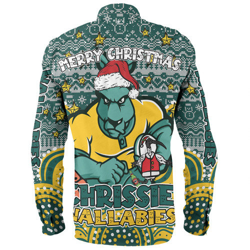 Australia Wallabies Christmas Custom Long Sleeve Shirt - Christmas Knit Patterns Vintage Jersey Ugly Long Sleeve Shirt Australia Wallabies Christmas Custom Long Sleeve Shirt - Christmas Knit Patterns Vintage Jersey Ugly Long Sleeve Shirt