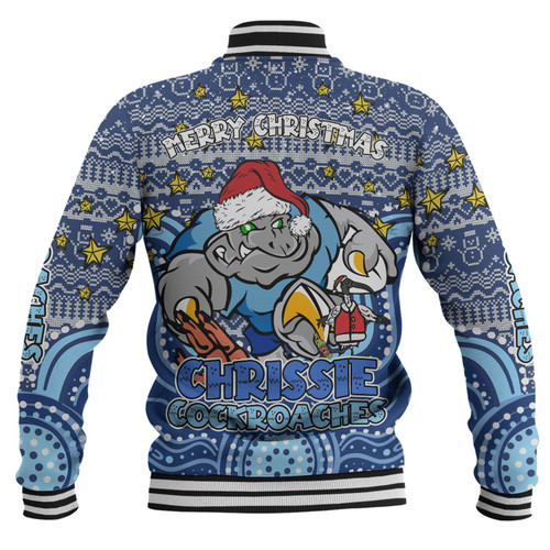 New South Wales Cockroaches Christmas Custom Baseball Jacket - Christmas Knit Patterns Vintage Jersey Ugly Baseball Jacket New South Wales Cockroaches Christmas Custom Baseball Jacket - Christmas Knit Patterns Vintage Jersey Ugly Baseball Jacket
