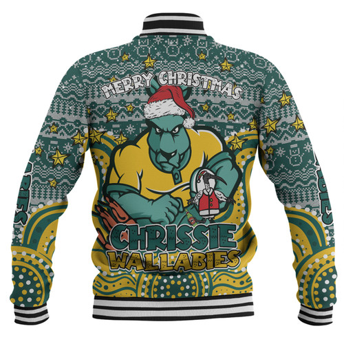 Australia Wallabies Christmas Custom Baseball Jacket - Christmas Knit Patterns Vintage Jersey Ugly Baseball Jacket Australia Wallabies Christmas Custom Baseball Jacket - Christmas Knit Patterns Vintage Jersey Ugly Baseball Jacket