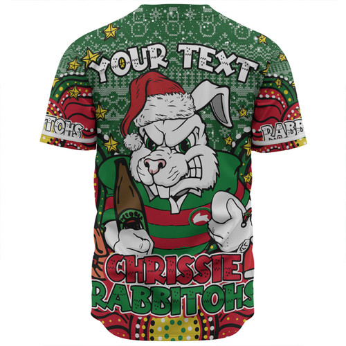 South Sydney Rabbitohs Custom Baseball Shirt - Christmas Knit Patterns Vintage Jersey Ugly Baseball Shirt South Sydney Rabbitohs Custom Baseball Shirt - Christmas Knit Patterns Vintage Jersey Ugly Baseball Shirt