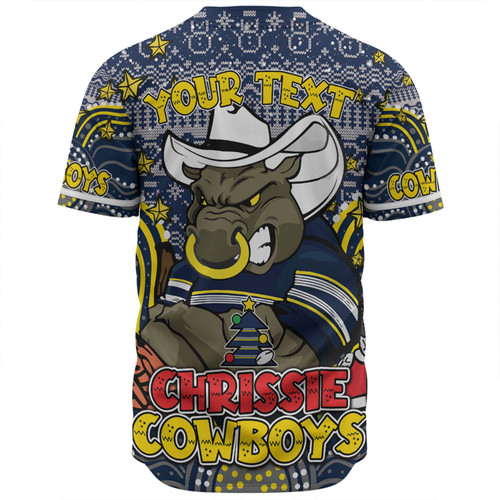 North Queensland Cowboys Christmas Custom Baseball Shirt - Christmas Knit Patterns Vintage Jersey Ugly Baseball Shirt North Queensland Cowboys Christmas Custom Baseball Shirt - Christmas Knit Patterns Vintage Jersey Ugly Baseball Shirt