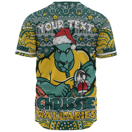 Australia Wallabies Christmas Custom Baseball Shirt - Christmas Knit Patterns Vintage Jersey Ugly Baseball Shirt Australia Wallabies Christmas Custom Baseball Shirt - Christmas Knit Patterns Vintage Jersey Ugly Baseball Shirt
