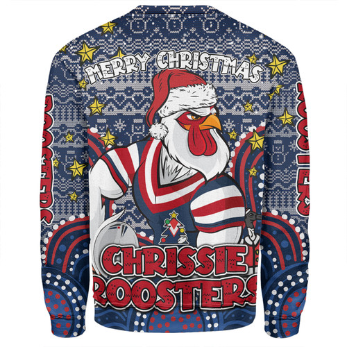 Sydney Roosters Christmas Custom Sweatshirt - Christmas Knit Patterns Vintage Jersey Ugly Sweatshirt Sydney Roosters Christmas Custom Sweatshirt - Christmas Knit Patterns Vintage Jersey Ugly Sweatshirt