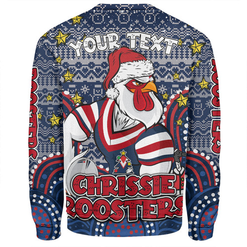 Sydney Roosters Christmas Custom Sweatshirt - Christmas Knit Patterns Vintage Jersey Ugly Sweatshirt Sydney Roosters Christmas Custom Sweatshirt - Christmas Knit Patterns Vintage Jersey Ugly Sweatshirt