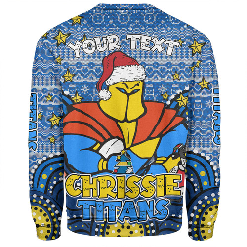 Gold Coast Titans Christmas Custom Sweatshirt - Christmas Knit Patterns Vintage Jersey Ugly Sweatshirt Gold Coast Titans Christmas Custom Sweatshirt - Christmas Knit Patterns Vintage Jersey Ugly Sweatshirt
