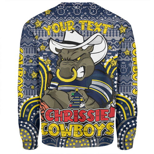 North Queensland Cowboys Christmas Custom Sweatshirt - Christmas Knit Patterns Vintage Jersey Ugly Sweatshirt North Queensland Cowboys Christmas Custom Sweatshirt - Christmas Knit Patterns Vintage Jersey Ugly Sweatshirt