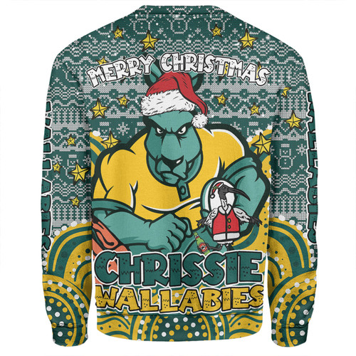 Australia Wallabies Christmas Custom Sweatshirt - Christmas Knit Patterns Vintage Jersey Ugly Sweatshirt Australia Wallabies Christmas Custom Sweatshirt - Christmas Knit Patterns Vintage Jersey Ugly Sweatshirt